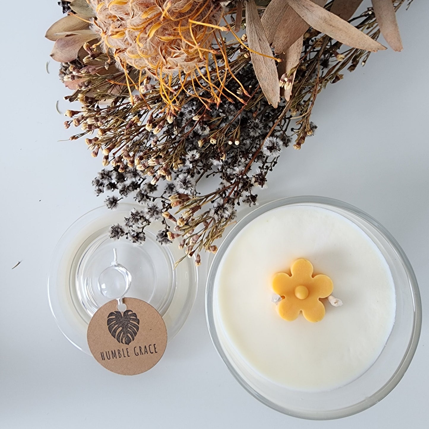 Fiesta Flower Candle