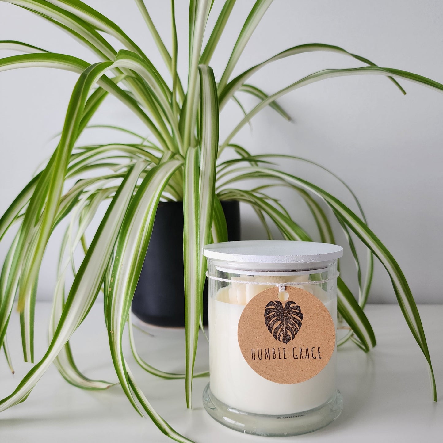 Daisy Candle with Lid